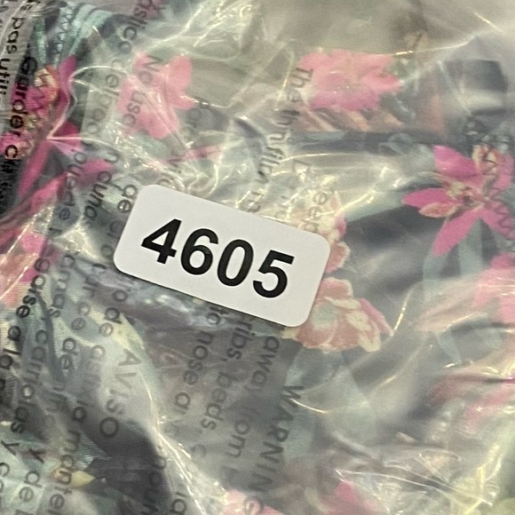 New! Victoria’s Secret Floral Shine Strap Wicked Push Up Bikini Top 4605 - Picture 8 of 8